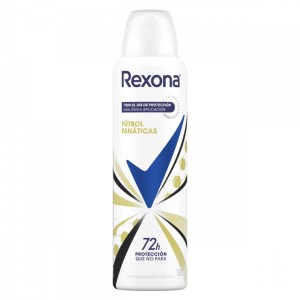 REXONA WOMAN DESODORANTE FUTBOL FANATICAS x 150ml